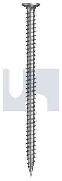 SCREW NEEDLE PNT BUGLE PHIL ZINC 8-15 X 75 